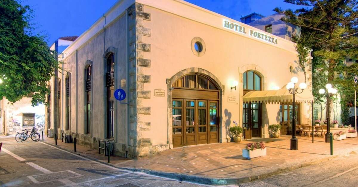 Een foto van de buitenkant van Hotel Fortezza