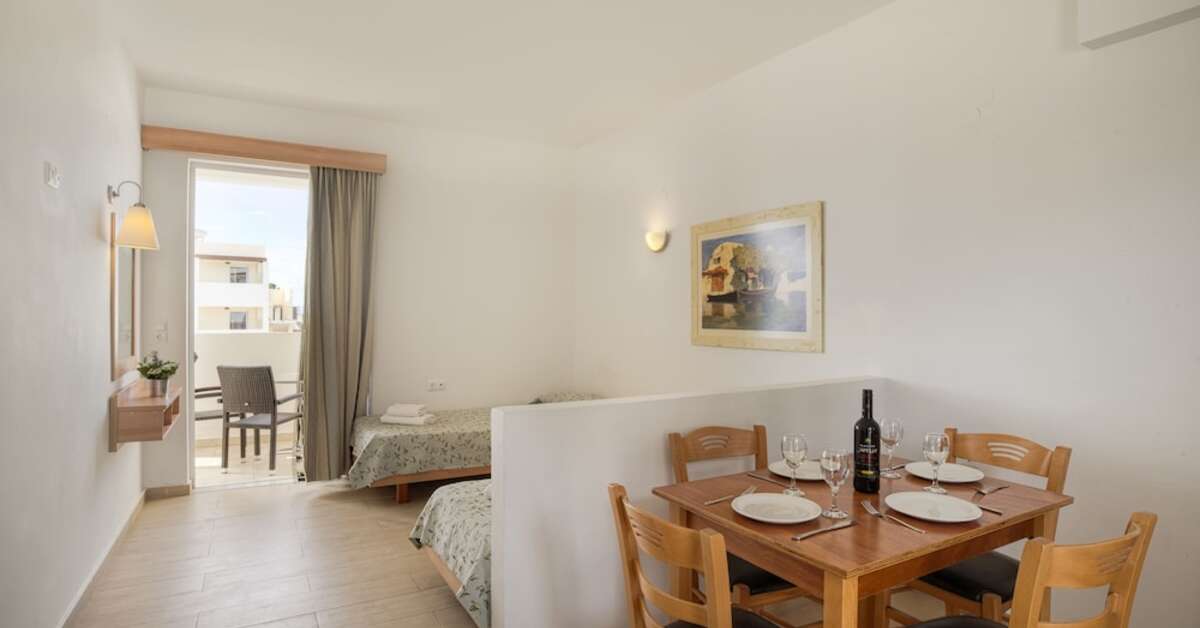 Een foto van Matina Pefkos Aparthotel