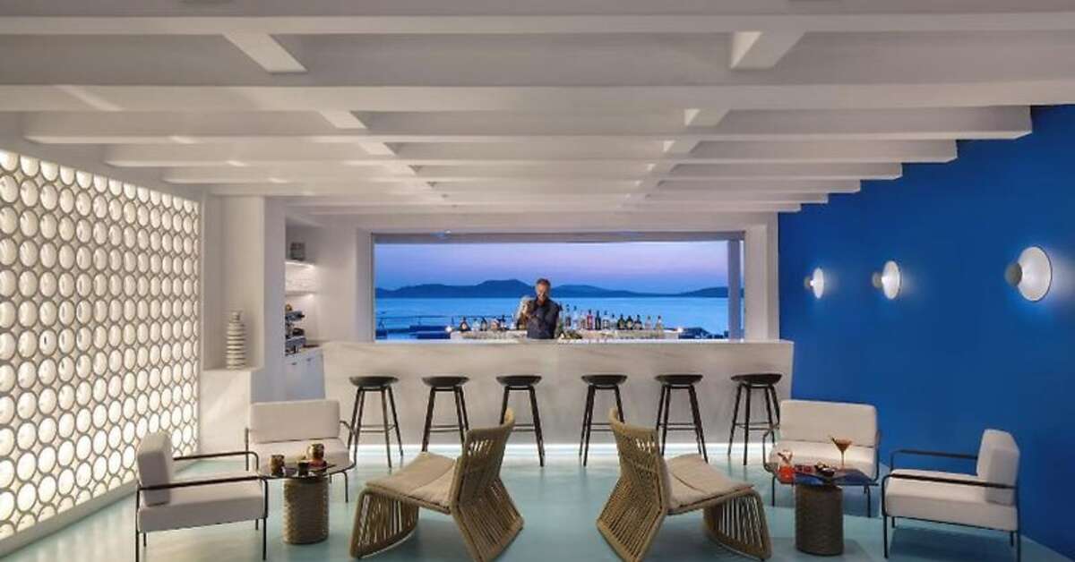 Een foto van de faciliteiten bij Mykonos Grand Hotel & Resort