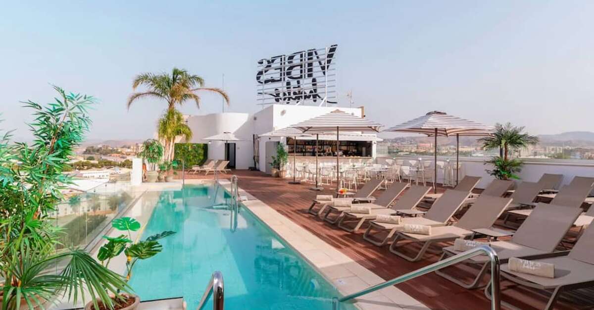 Een foto van het zwembad bij Malaga Vibes