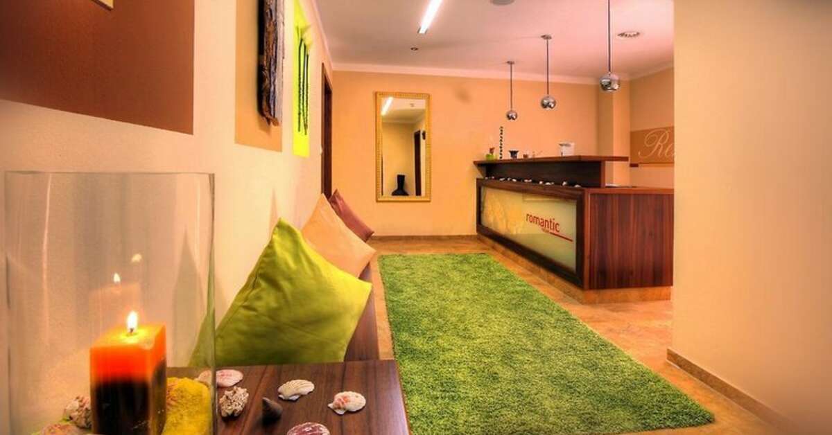 Een foto van het interieur van Hotel Sunny