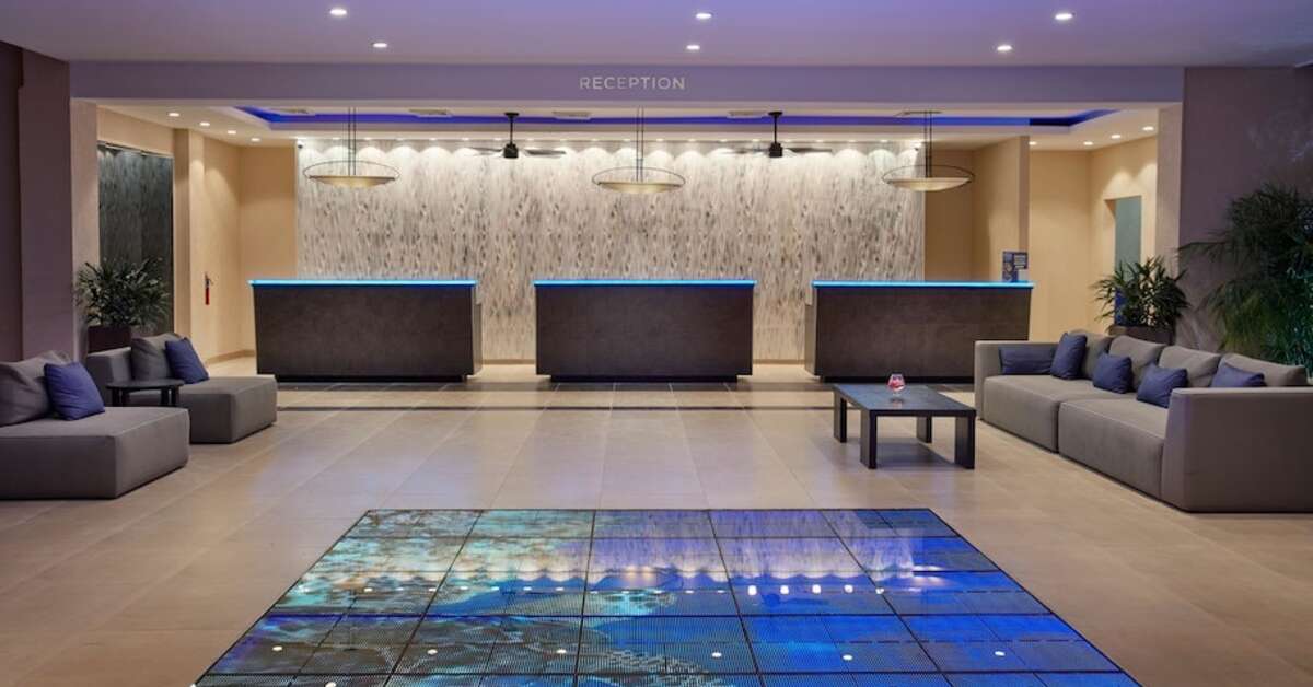 Een foto van het interieur van Tamarijn Aruba All Inclusive