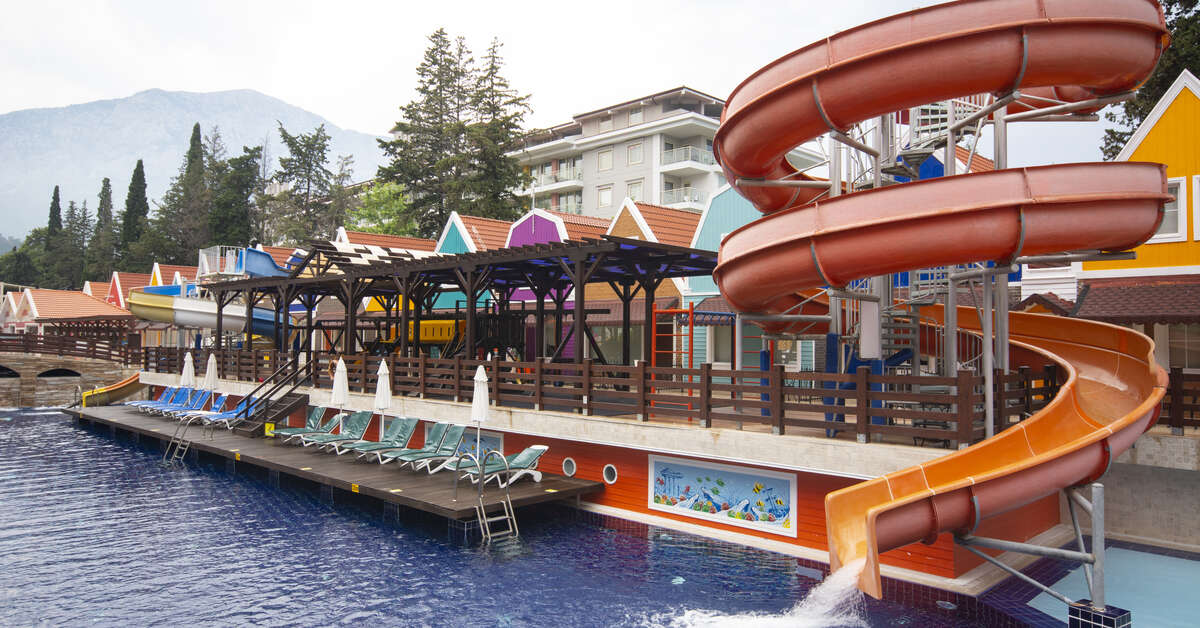Een foto van het zwembad bij Orange County Kemer Resort Hotel