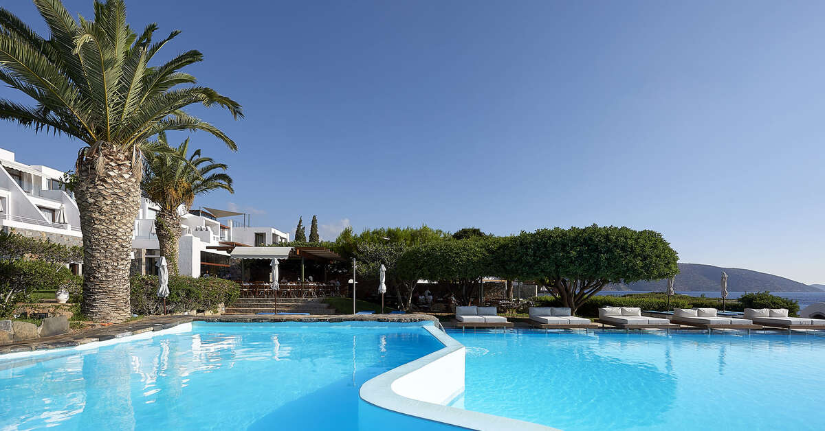 Een foto van een overzicht van St. Nicolas Bay Resort