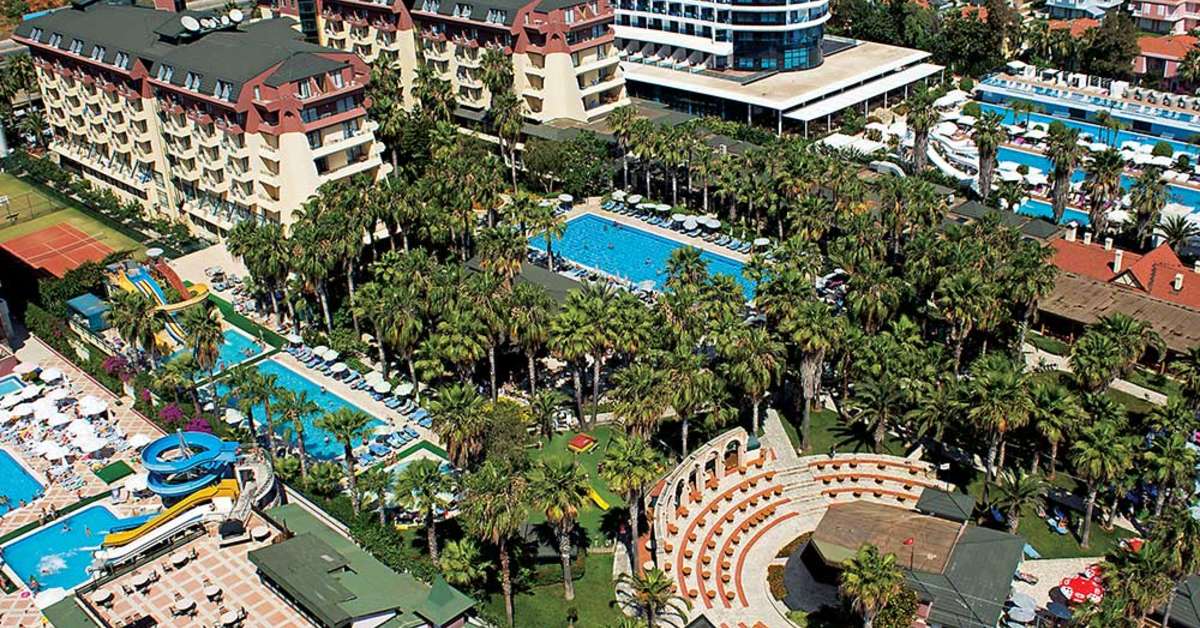Een foto van een overzicht van Meryan Hotel