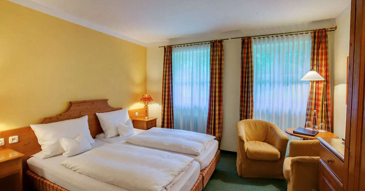 Ein Foto von einer Übersicht des Berghotel Hammersbach