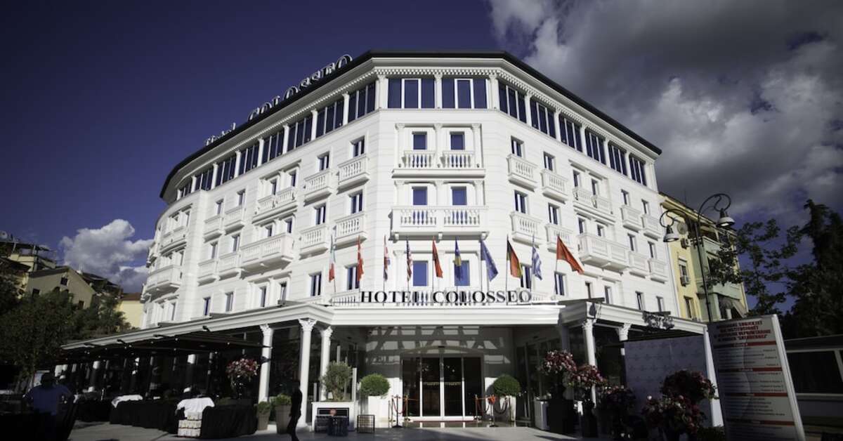 Een foto van Hotel Colosseo Tirana