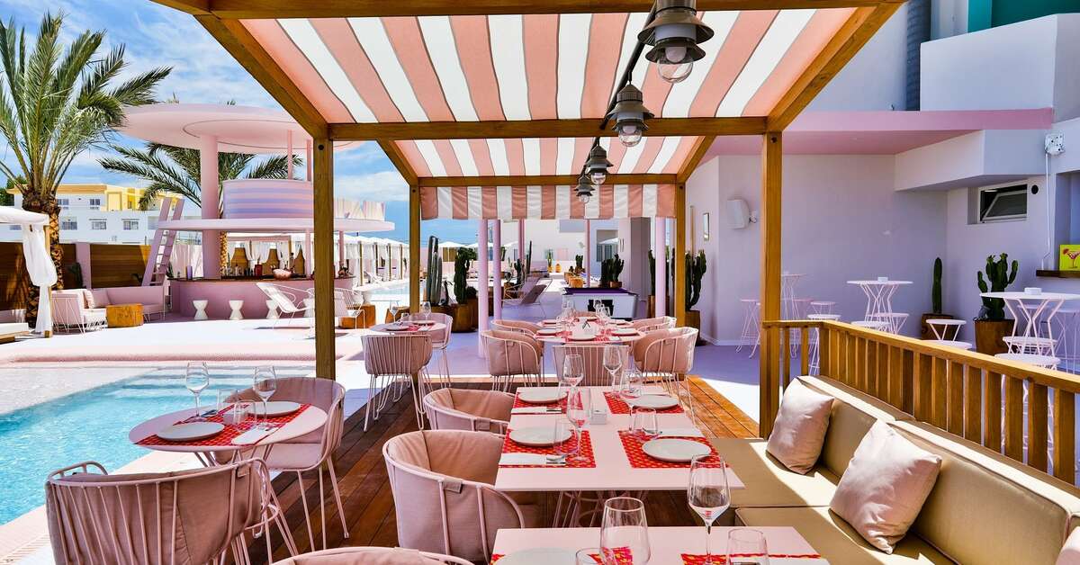Een foto van de faciliteiten bij Paradiso Ibiza Art Hotel