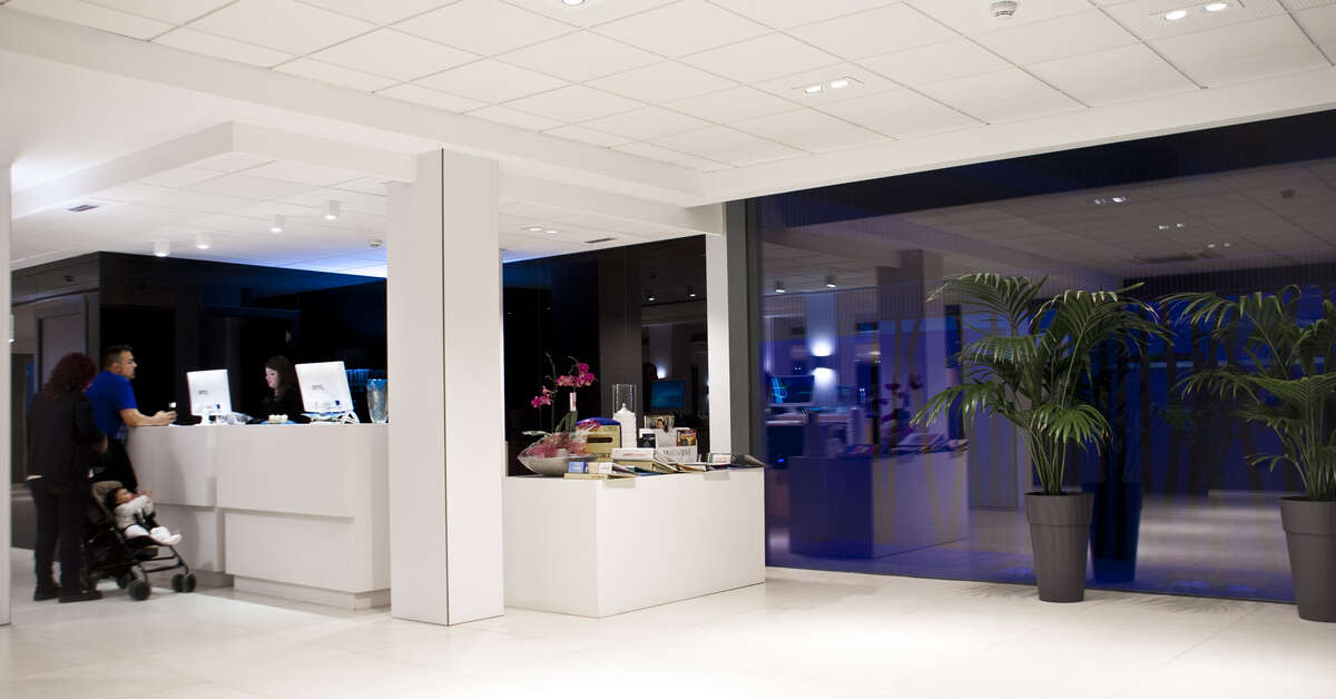 Een foto van het interieur van Hotel Europa Spa