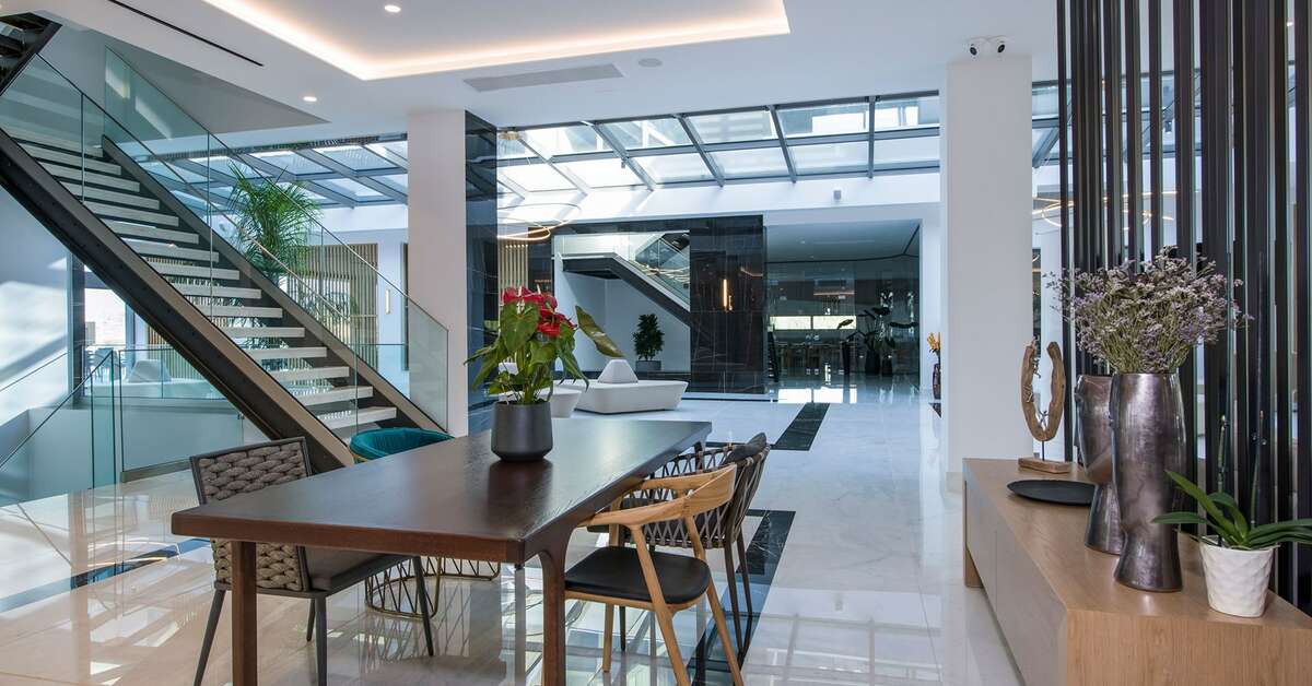 Een foto van het interieur van Myrion Beach Resort & Spa