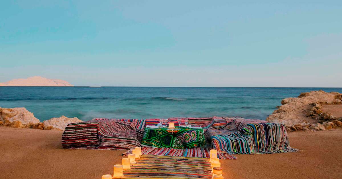 Ein Foto von den Einrichtungen im Sheraton Sharm Resort Villas & Spa