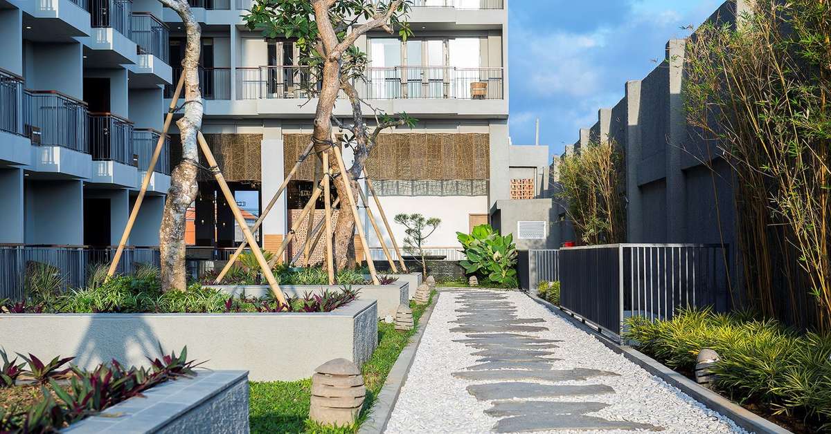 Een foto van de buitenkant van Eastin Ashta Resort Canggu