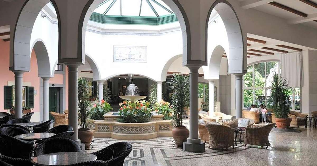 Een foto van het interieur van Pestana Village & Miramar