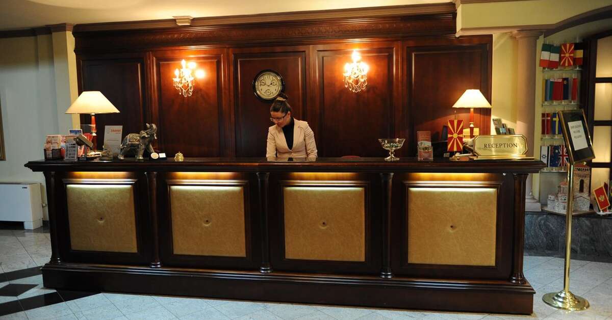 Een foto van het interieur van Millenium Palace Hotel
