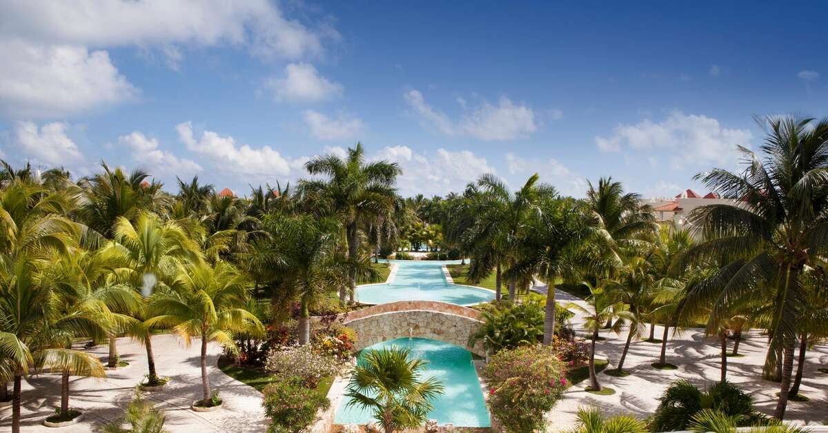 Een foto van het zwembad bij Hotel El Dorado Royale