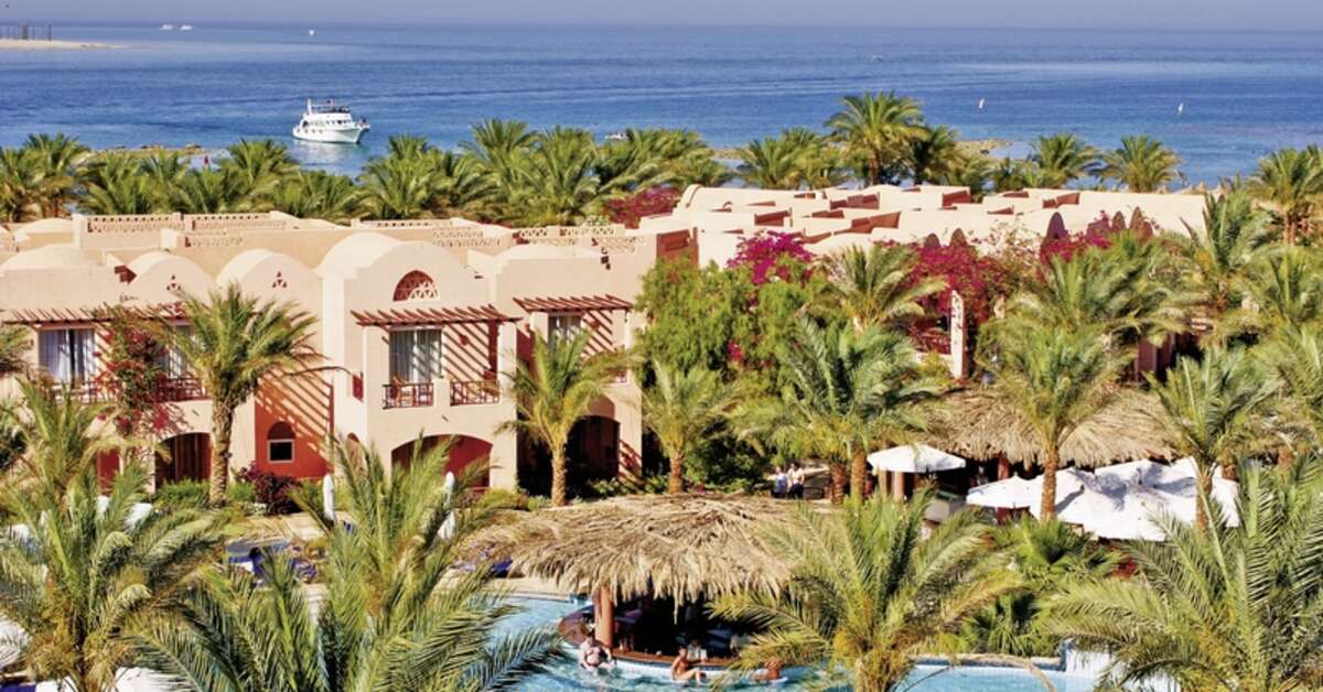 Ein Foto vom Pool im Iberotel Makadi Beach