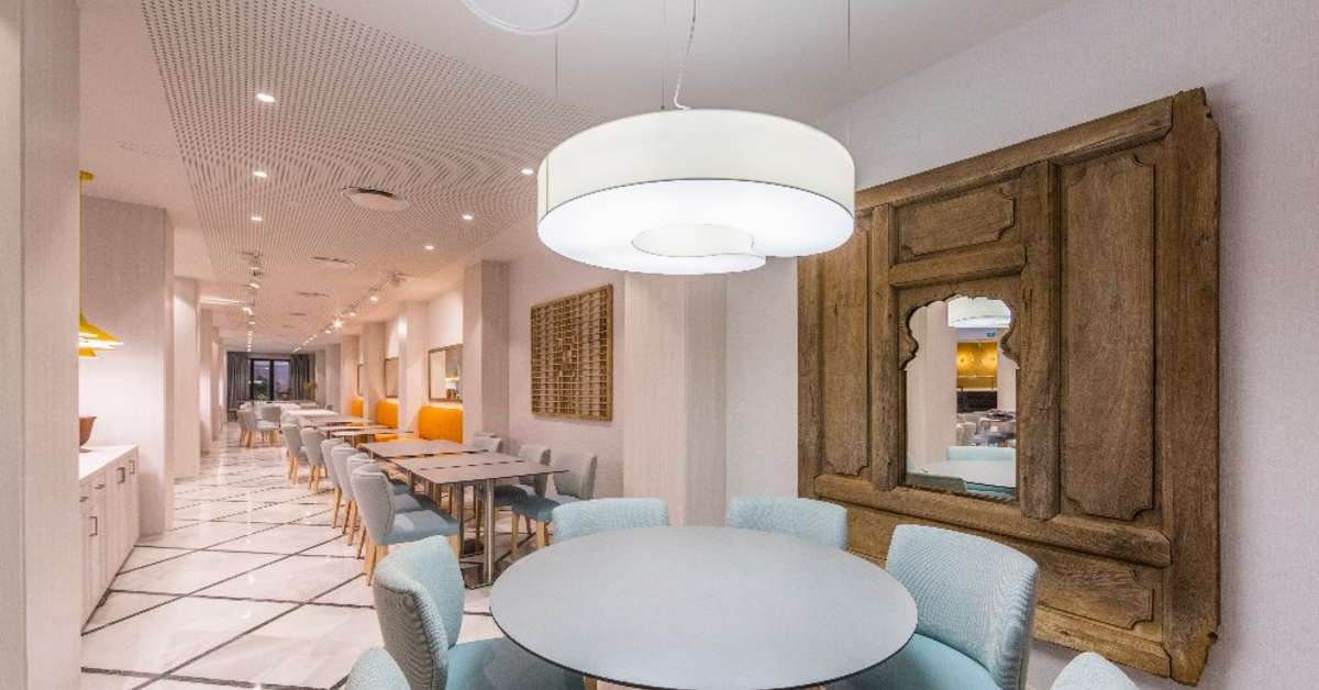 Een foto van het interieur van Catalonia Granada