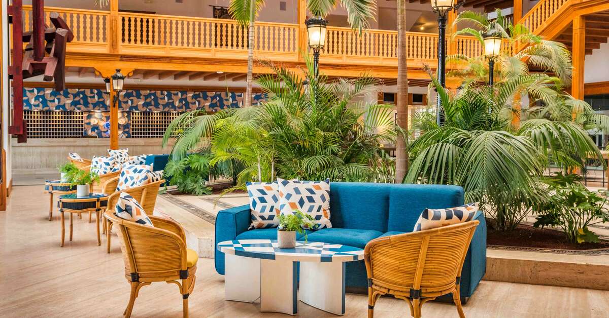 Een foto van het interieur van Seaside Los Jameos Playa
