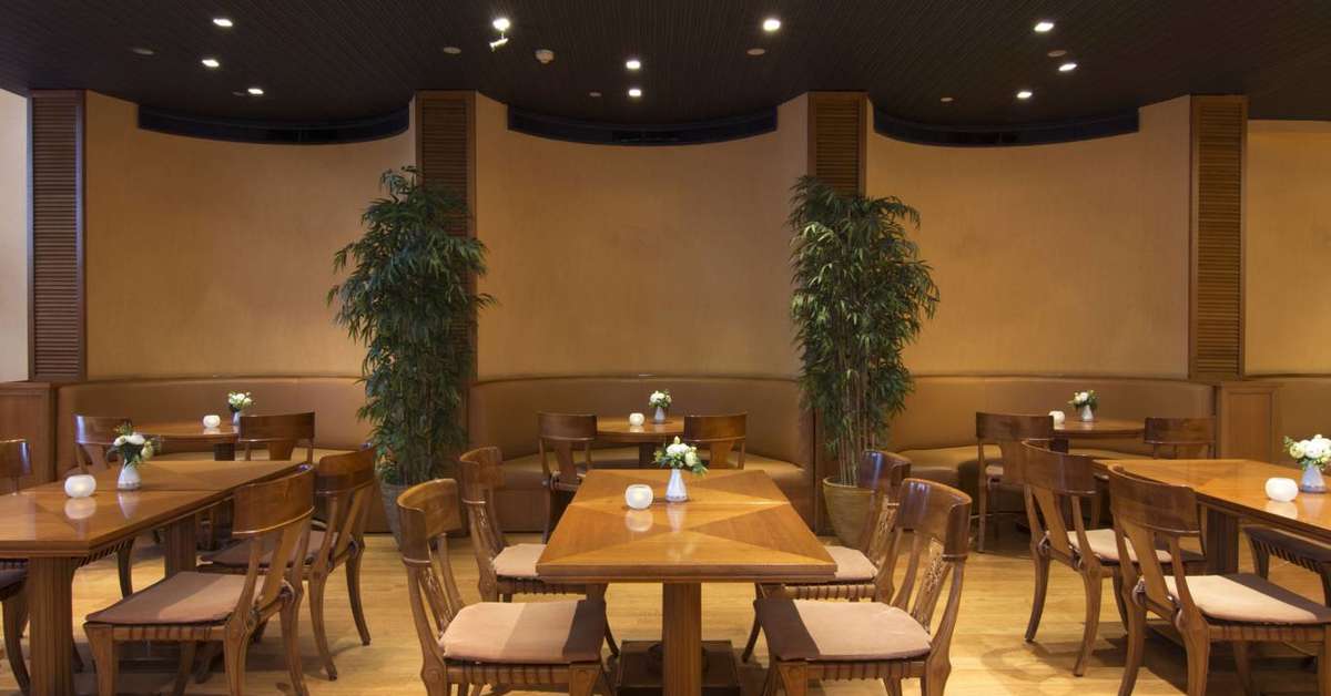 Ein Foto von den Einrichtungen im Titania Hotel
