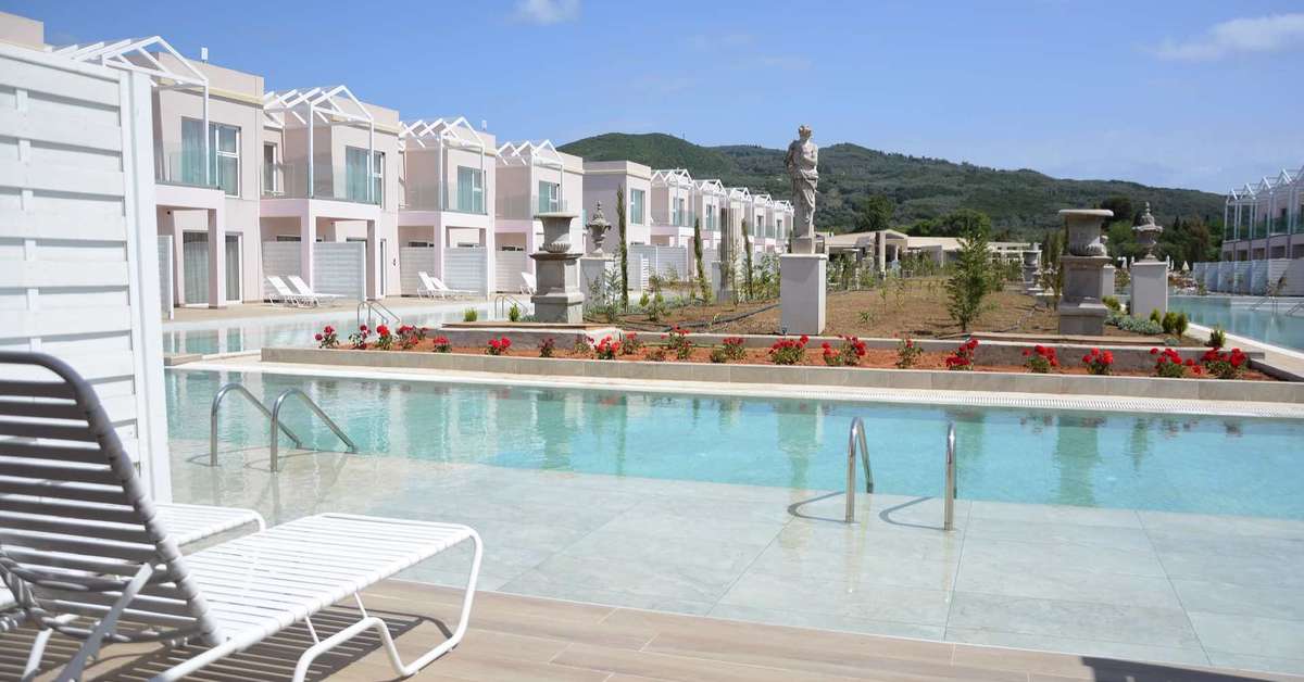 Een foto van een overzicht van Sandy Beach & Villas
