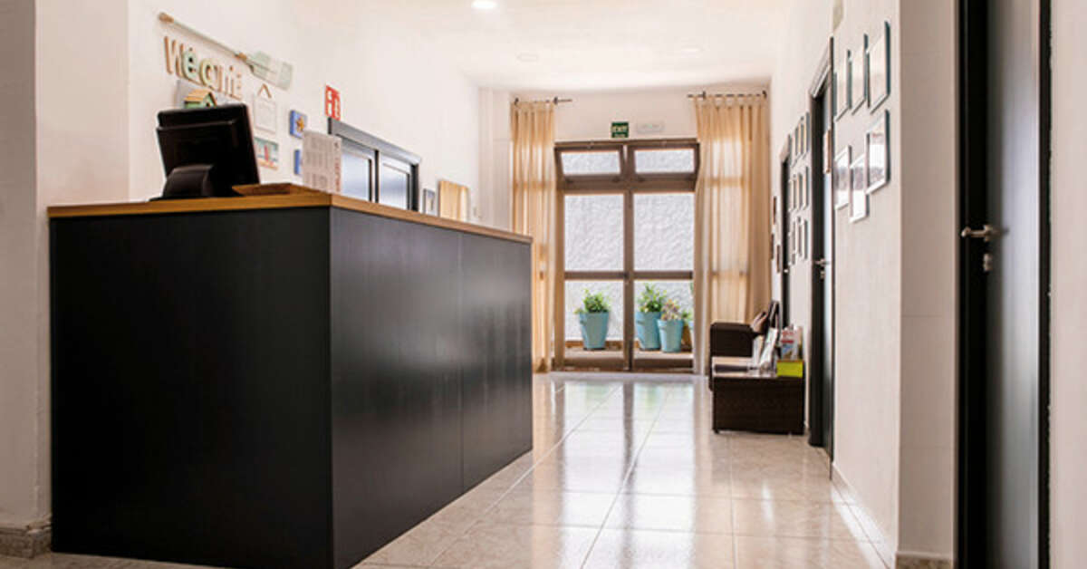 Een foto van het interieur van Hotel Villa Cati