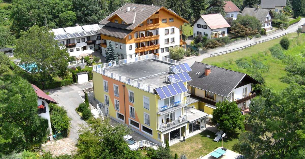 Een foto van het interieur van Familiehotel Steindl