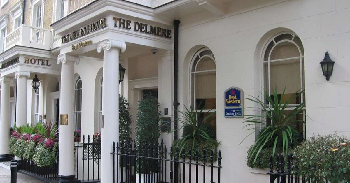 Een foto van de buitenkant van Best Western Plus Delmere Hotel