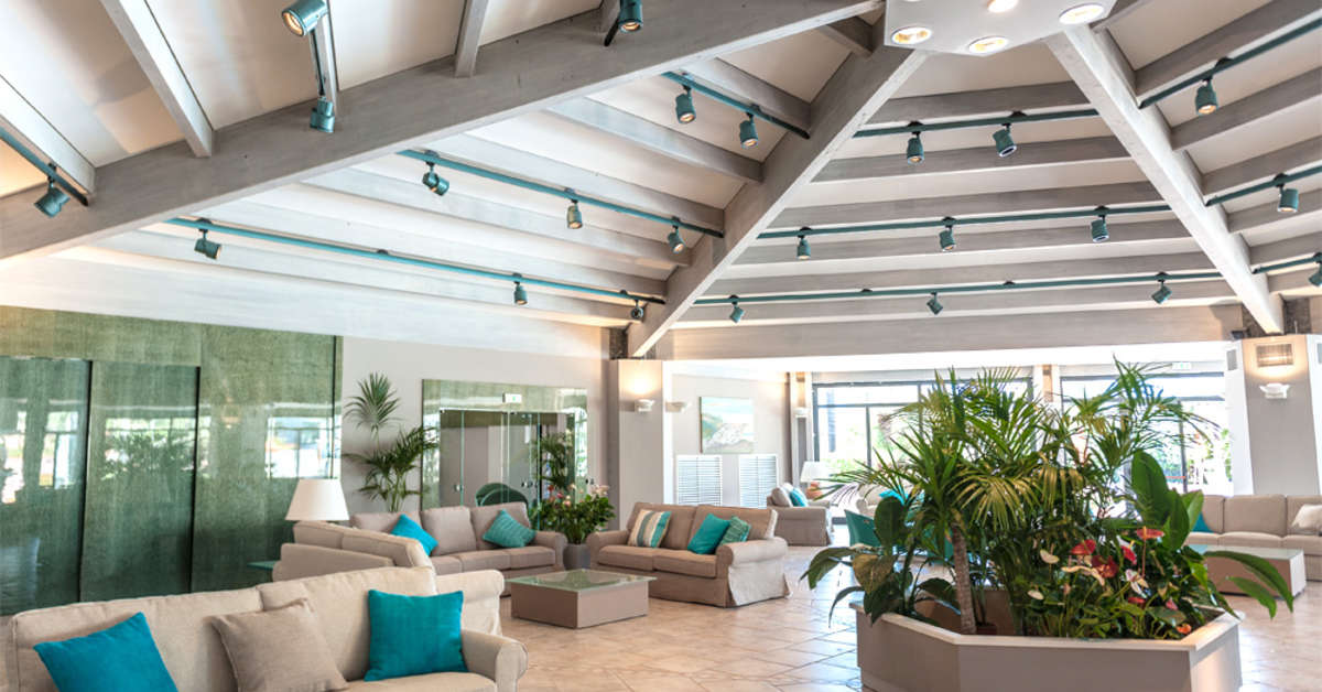 Een foto van het interieur van Acacia Marina