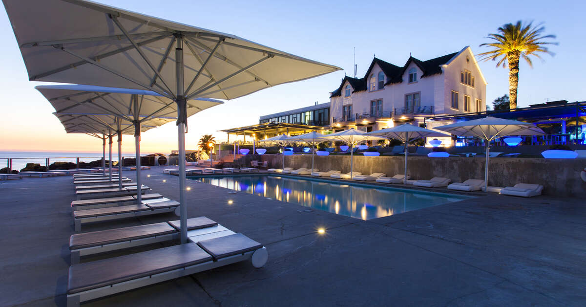 Een foto van het zwembad bij Farol Design Estalagem Hotel