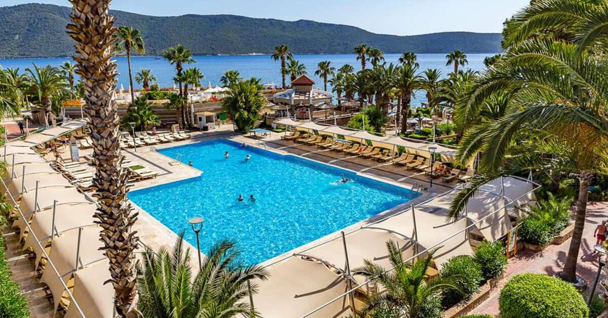 Een foto van het zwembad bij Magic Life Bodrum