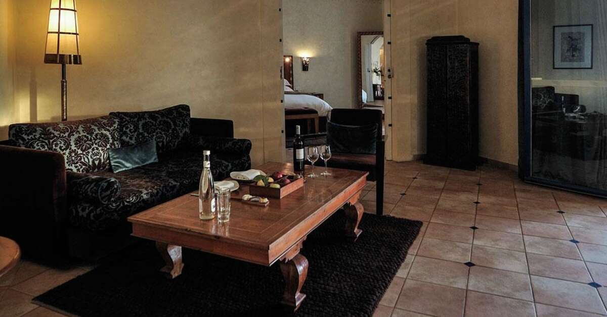 Een foto van het interieur van Le Medina Essaouira Thalassa Sea & Spa - MGallery Collection