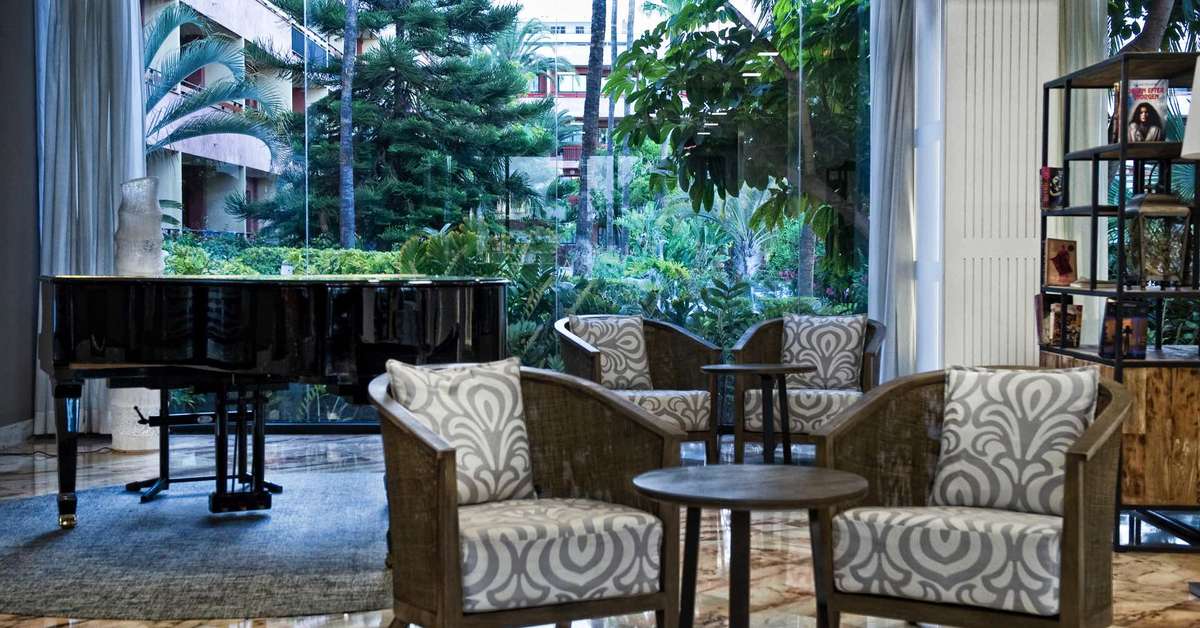 Ein Foto vom Innenbereich im Alexandre Hotel La Siesta