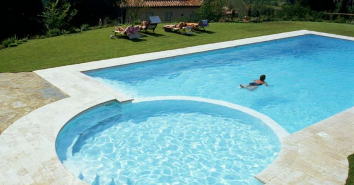 Een foto van het zwembad bij Borgo Della Meliana