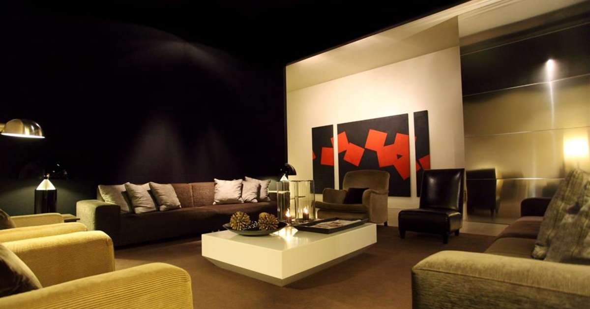 Een foto van het interieur van Grand Hotel Central Barcelona