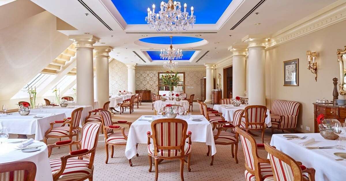 Een foto van de faciliteiten bij Grand Hotel Wien