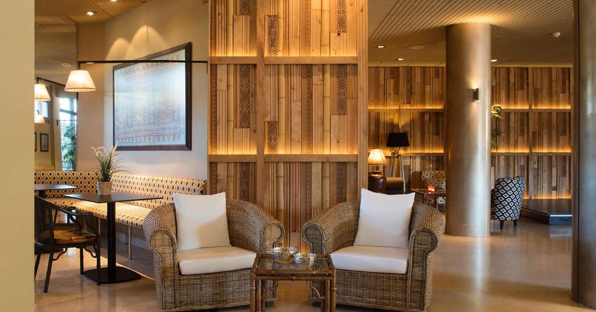 Een foto van het interieur van Luna Park Hotel & Spa