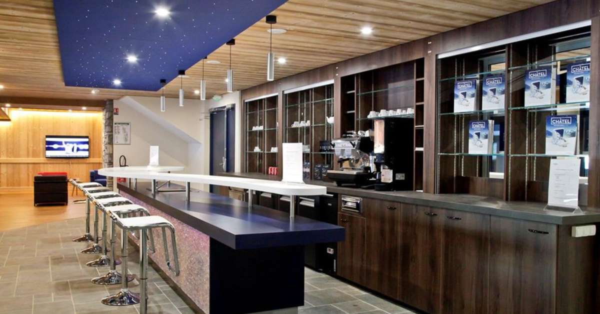 Een foto van de faciliteiten bij Residence Odalys Les Fermes de Chatel