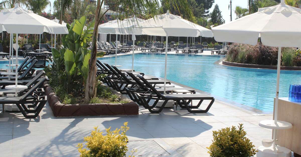 Een foto van het zwembad bij Alarcha Hotels & Resort