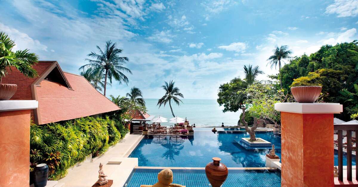 Een foto van het zwembad bij Renaissance Koh Samui Resort & Spa
