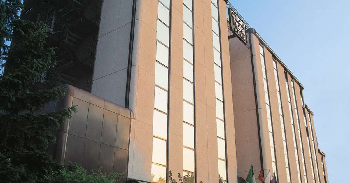 Een foto van de buitenkant van Antony Hotel Venice Airport