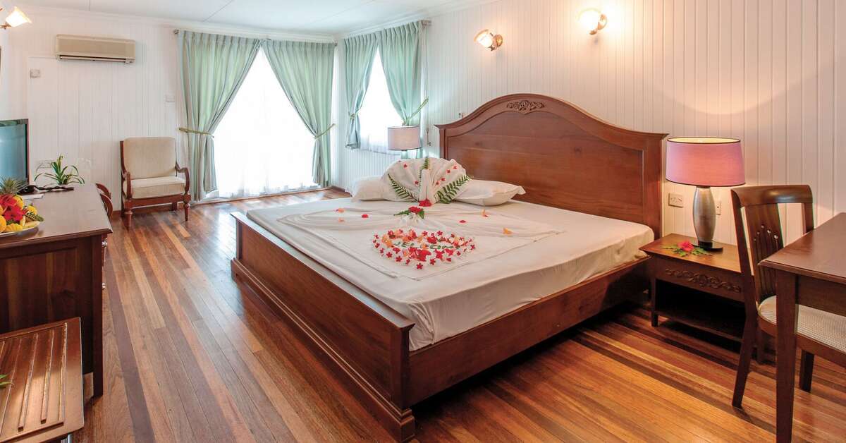 Een foto van La Digue Island Lodge