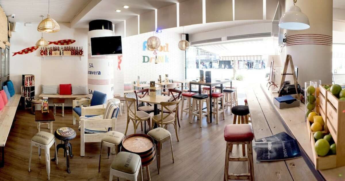 Een foto van het interieur van Hotel Xaine Park