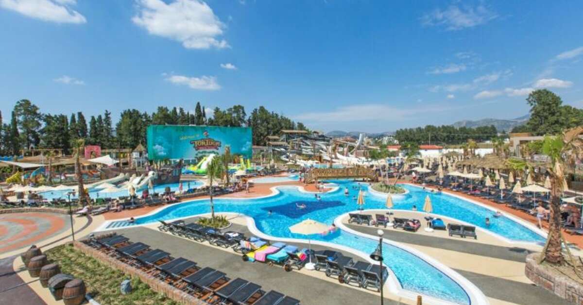 Ein Foto vom Pool im Atlantique Holiday Club