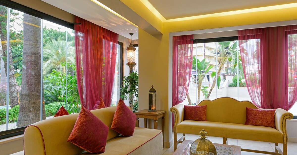 Een foto van het interieur van Alaaddin Beach Hotel