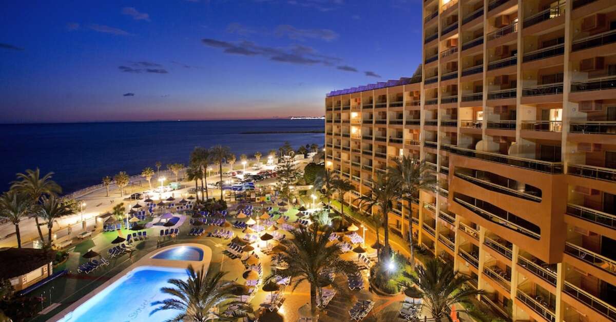 Een foto van het zwembad bij Sunset Beach Club