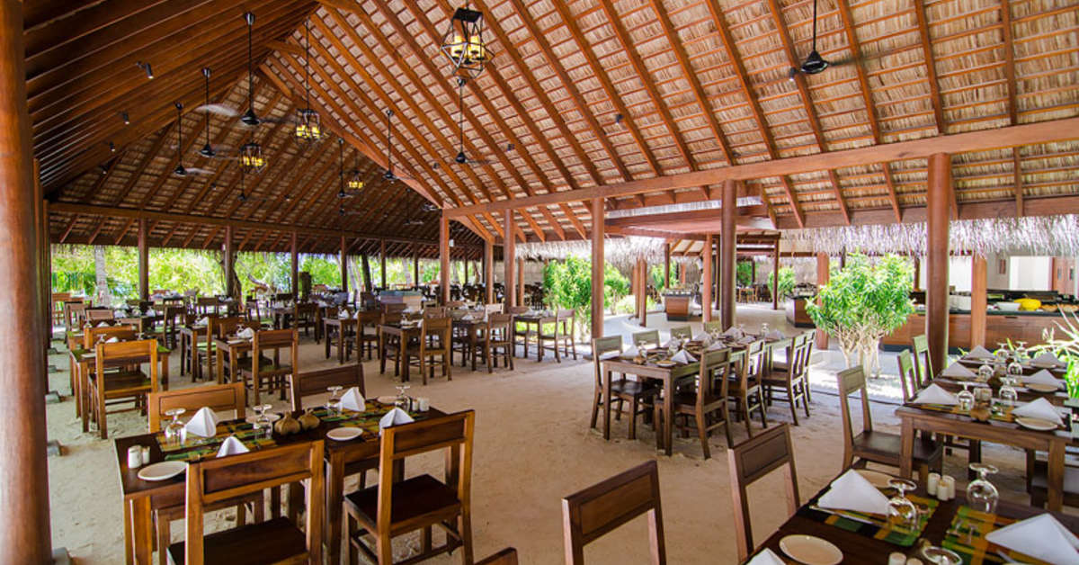 Een foto van de faciliteiten bij Summer Island Maldives
