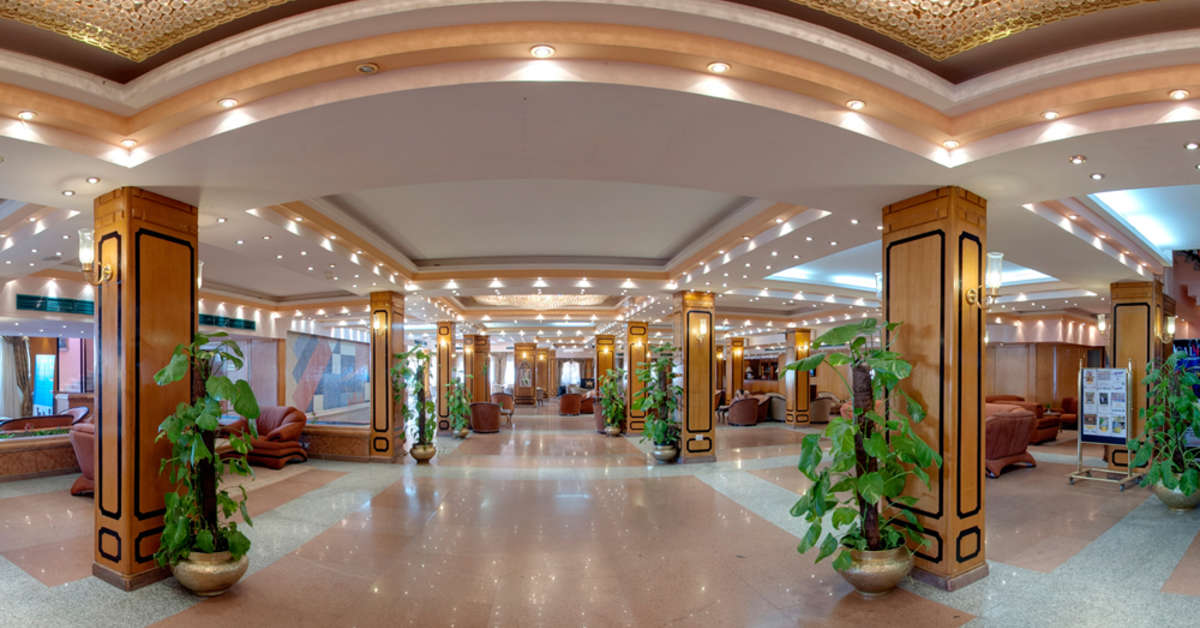 Een foto van het interieur van Blend Club Aqua Resort