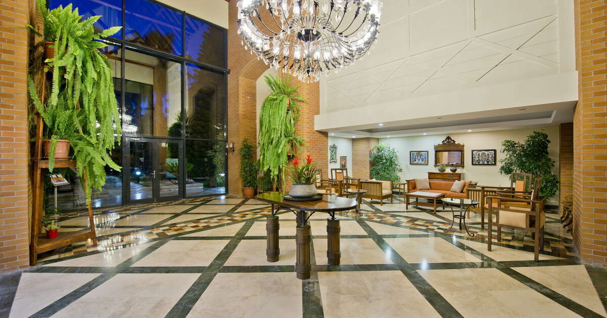 Een foto van het interieur van Kentia Apart Hotel