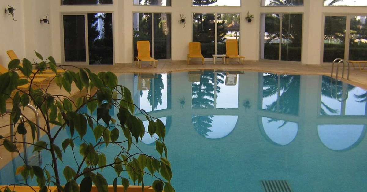 Een foto van het zwembad bij Hotel Zodiac