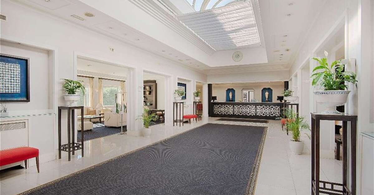 Een foto van het interieur van NH Catania Parco degli Aragonesi